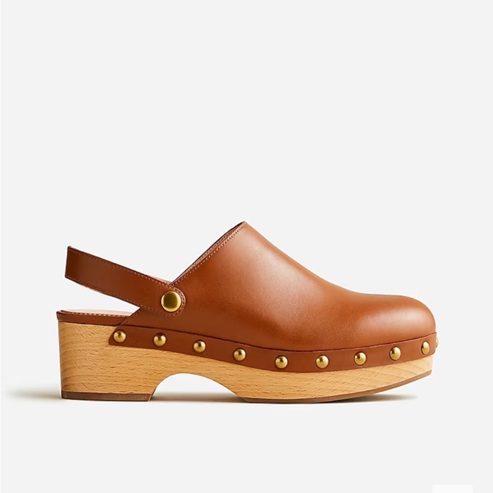 J. Crew Convertible Leather Clogs